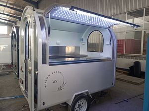 China Made Small Street Ice Cream Trucks Mini Food <b>Trailer</b> for <b>Car</b> Food Truck - Product Image 3