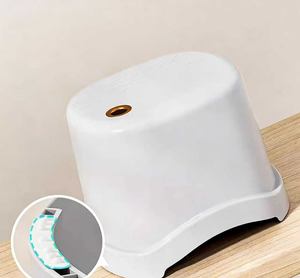 Taburete Pequeño, Taburete Doméstico, Taburete de Plástico Reforzado para Sala de Estar, Taburete de Ducha para Niños, Reposapiés para Baño - Product Image 2