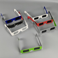 Lunettes solaires en papier unisexes avec logo personnalisé et design de marque Lunettes d'éclipse en papier 3D