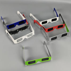 Lunettes solaires en papier unisexes avec logo personnalisé et design <span class=keywords><strong>de</strong></span> marque Lunettes d'éclipse en papier 3D - Product Image 4