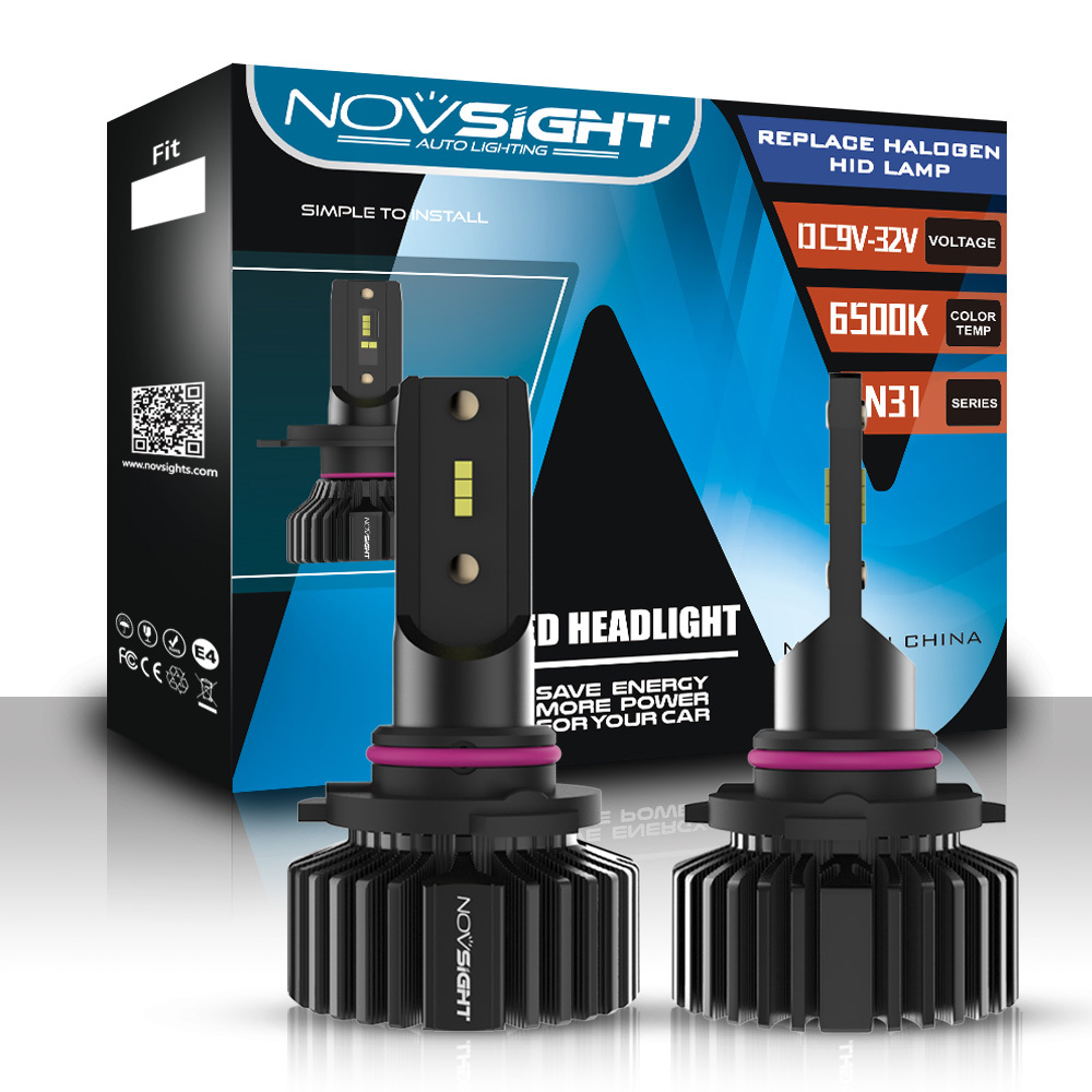 Ampoules LED H7 12000LM 6500K - Blanc Froid 300% Plus Lumineux Que Halogène - Pour Voiture Et Moto