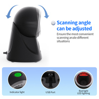 Xincode OEM filaire 1D 2D Barcod lecteur automatique identifier Qr Code capteur de bureau Code à barres Scanner de codes à barres pour le paiement en magasin