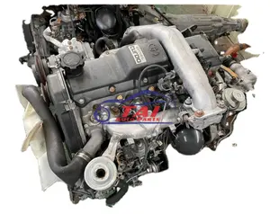 Motor japonés 4 cilindros diésel usado 1KZT motor con caja de cambios para Toyota Land Cruiser