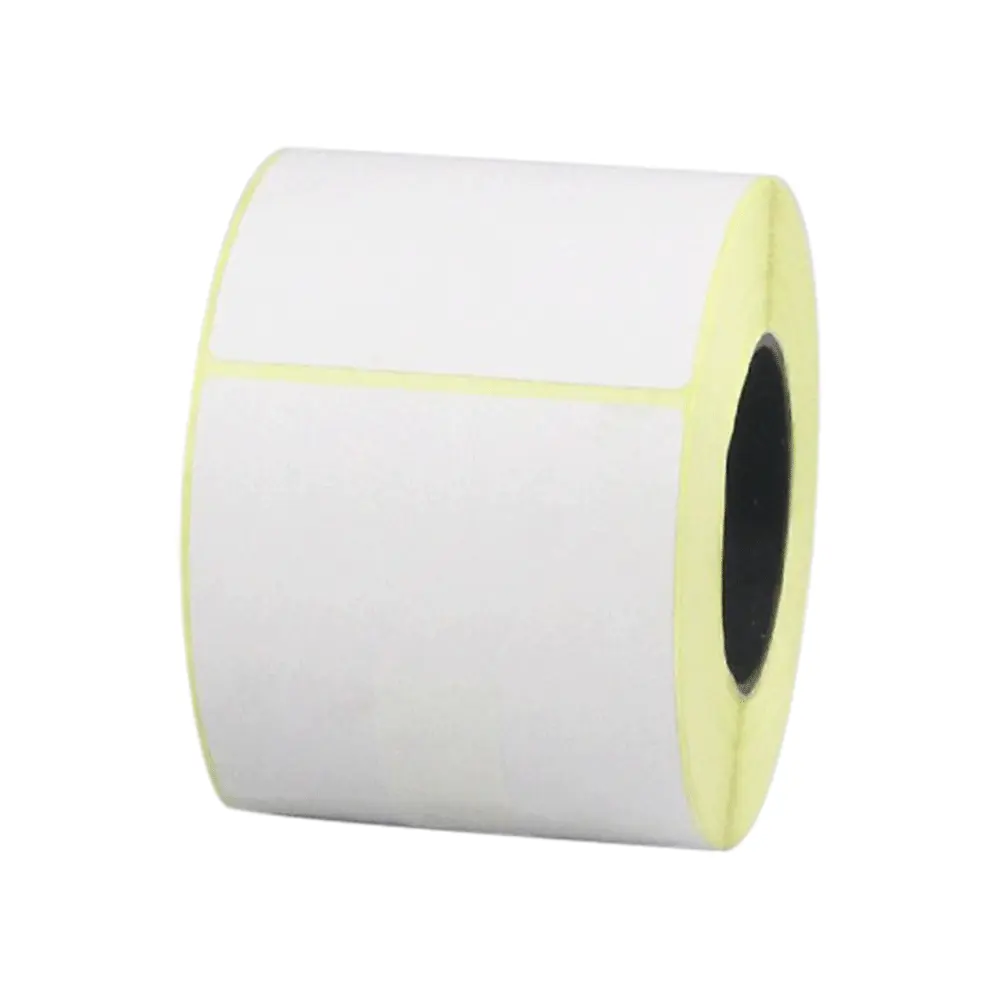 label paper manufacturers Waterproof PP Synthetic Paper Vinyl Label for Bottle thermal sticker design paper