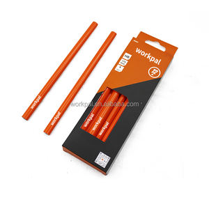 <span class=keywords><strong>Crayon</strong></span> de charpentier ovale de haute précision en bois, résistant à l'usure, mine HB, poignée antidérapante pour la construction et la menuiserie professionnelle - Product Image 3