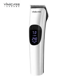 Professional Cordless Electric Barber Clippers Home Use Hair Trimmer With Plastic Handle Machine For Men's Haircut
