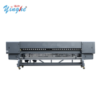 Imprimante grand format YINGHE de 3200 mm de largeur, équipée de quatre têtes I3200, fournisseur pour l'affichage extérieur à solvant écologique
