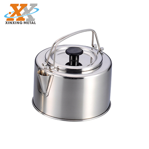 Low Price 1.2L Stainless Steel Hiking <strong>Camping</strong> Water <strong>Kettle</strong> Tea <strong>Kettle</strong> Outdoor <strong>Kettle</strong> - Product Image 1