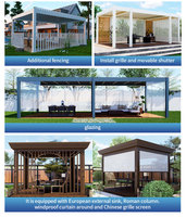 Pergola Bioclimatique Motorisée en Aluminium sur Mesure - Étanche, ÉCOLOGIQUE, Garantie 15 Ans pour Balcon & Jardin