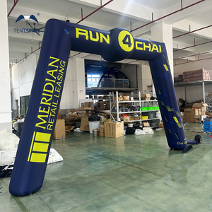 Sistem Blower lengkungan tiup kustom komersial acara luar ruangan pintu masuk iklan garis mulai promosi pintu masuk lengkungan pintu masuk - Product Image 1