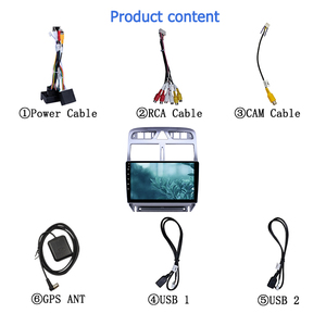 Autoradio 4G LTE da 9 Pollici per <span class=keywords><strong>Peugeot</strong></span> 307 <span class=keywords><strong>2007</strong></span> Octa-Core 2GB+32GB DSP BT5.0 Mirror Link DAB+ OBD2 - Product Image 5
