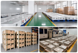 แบตเตอรี่ลิเธียม LiFePO4 แบบติดผนัง 24V 51.2V 5kWh 10kWh 15kWh 300Ah สำหรับเก็บพลังงานแสงอาทิตย์ภายในบ้าน - Product Image 2