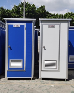 Baixo custo e banheiros pré-fabricados portáteis são adequados para uso ao ar livre. - Product Image 5