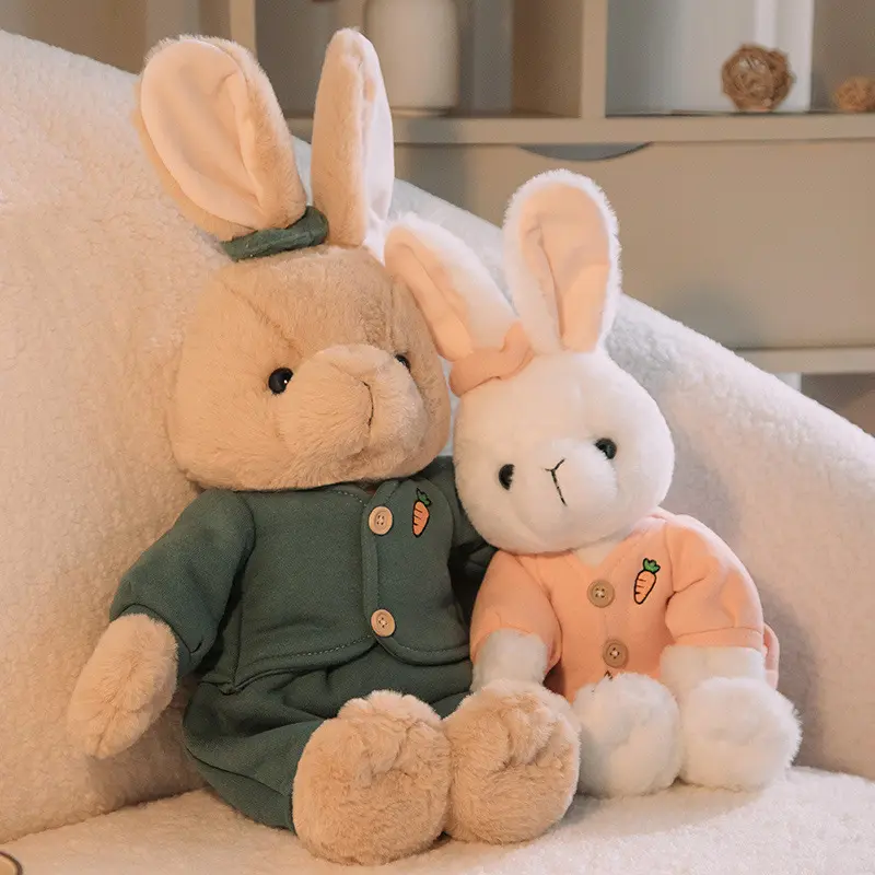 Doll cute plush toy girl heart rabbit soothe doll accompany sleeping doll gift girl