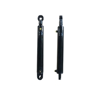 Cylindre hydraulique à simple effet et à double effet de haute qualité sur mesure avec tige de piston chromée dure