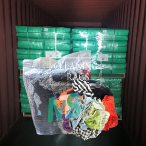 Paños de Limpieza Industriales de Algodón 100%, Absorbentes de Agua y Aceite, Paños de Limpieza Industriales de Color - Product Image 1