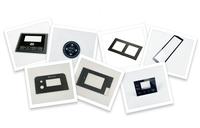 Panel de Vidrio Templado con Corte CNC OEM, Anti-Rotura, con Recubrimiento AG/AR, Pantalla de Vidrio Impresa para Dispositivos Inteligentes y Paneles de Control