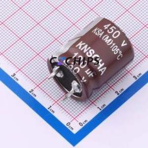 ตัวเก็บประจุแบบอิเล็กโทรไลต์อะลูมิเนียมแบบ Snap-in รุ่น LSA450M127Q252S1AA ชนิด Through hole (THT) ขนาด D25xL25 มม. 120uF 20% 450V ขา 10 มม. - Product Image 1