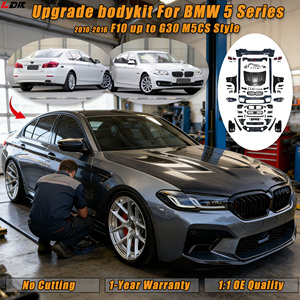 Kit carrosserie pour BMW Série 5 F10 2010-2016 Facelift vers G30 <span class=keywords><strong>LCI</strong></span> M5CS F90 avec phares LED de haute qualité Pare-chocs Pièces automobiles M Power - Product Image 1