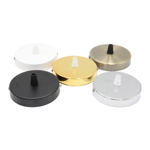 Bộ Đèn Trần Bằng Sắt Hình Tròn Nhỏ, 20*100Mm, Đèn Treo Tự Làm - Product Image 1