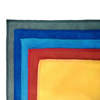Vente en gros de serviettes de nettoyage écologiques en microfibre carrées de 40x40 cm, 350 g/m², pour l'utilisation en voiture et en cuisine