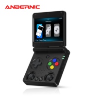 Consola de Juegos Anbernic RG34XXSP, Sistema Linux de 64 Bits, Consola de Juegos Retro Portátil, Pantalla IPS de 3.4 Pulgadas, Wi-Fi, 5000 Juegos