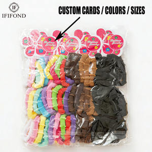 ยางรัด<span class=keywords><strong>ผม</strong></span> IFOND แบบปรับแต่งได้ 12 ชิ้น 72 เส้น <span class=keywords><strong>ทำ</strong></span>จากเส้นใยไม้ไผ่ผสมโพลีโพรพิลีน เงางาม ไร้รอยต่อ ยืดหยุ่น เหมาะสำหรับผู้<span class=keywords><strong>ห</strong></span>ญิงใช้ในชีวิตประจำวัน - Product Image 1