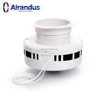 NOUVEAU HVACR VPRR Fabricant chinois Disque d'aération de toit Whirlybird en plastique ABS blanc thermolaqué pour usage industriel