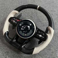 Volant sport en cuir et fibre de carbone pour Mercedes Benz GLE GLS GLC CLS W213 W222 W205 C63 W212 W176 W211