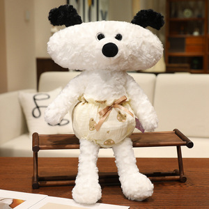 Oso de Peluche de Alta Calidad con Orejas Grandes, Adorable Animal de Peluche Suave con Lazo y Diseño de Galleta, Regalo Perfecto <span class=keywords><strong>para</strong></span> Abrazar - Product Image 6