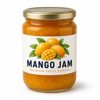 Op maat gemaakte logo-etiketten, kiss-cut vinyl, fruitjam-fles stickers, waterdicht, duurzaam, privélabels voor bedrijfslogo's