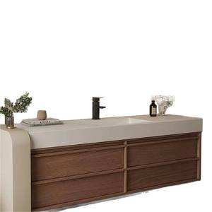 Mueble de Baño <span class=keywords><strong>Retro</strong></span> con <span class=keywords><strong>Lavabo</strong></span> Integrado, Combinación de Mueble de Baño con <span class=keywords><strong>Lavabo</strong></span> de Piedra - Product Image 6