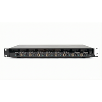 Amplificateur de distribution d'écouteurs professionnel 1U XLR 8 entrées 8 sorties HA800 V2 pour moniteur de scène et de studio