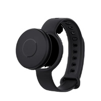Gelang silikon berenergi rendah BLE 5.0, jam tangan sensor iBeacon yang dapat dikenakan, chip Nordic NRF52811, beacon BLE