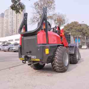 Cargadora de Ruedas 4x4 con Motor Diésel Kubota de Alta Calidad, Minicargadora de 0.6 Toneladas con Cucharón de 0.8m y Alto Momento de Carga - Product Image 5