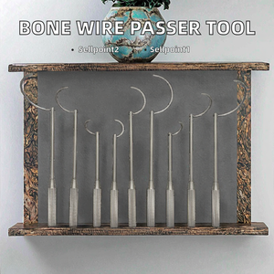 Passages de fils osseux manuels et guide-fils en acier inoxydable, instrument orthopédique vétérinaire pour animaux de compagnie, certifié CE - Product Image 2
