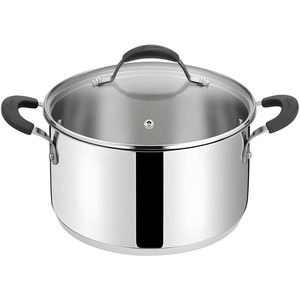 LAGOSTINA - CASSEROLE PROFONDE AVEC 2 POIGNÉES, LIGNE TEMPRA, DIAM. 24CM - Product Image 1