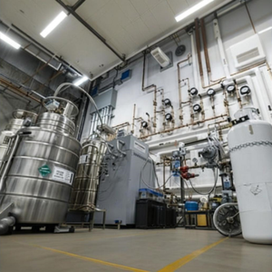 Purificateur de gaz de qualité supérieure, hélium liquide 0,05 mK LHe, installation de liquéfaction et de récupération d'hélium avec système de contrôle - Product Image 1