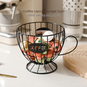 DD4969 rak tampilan penyimpanan permen, rak meja toko kopi logam tingkat Tunggal mewah ringan gaya Nordic - Product Image 2