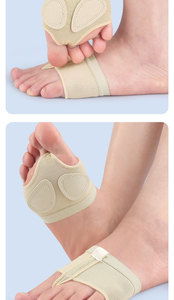 Protège-pieds de danse pour ballet lyrique et danse du ventre, demi-semelles pour orteils et avant-pieds, accessoire de fitness, <span class=keywords><strong>semelle</strong></span> intérieure confortable en EVA - Product Image 6