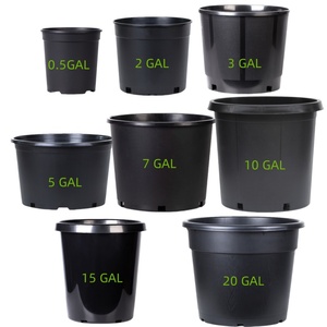 Biểu Tượng Tùy Chỉnh 5 Inch Rõ Ràng Nursery Nồi 12Cm 16 "Nhựa Nhà Kính Cho Rau Nông Nghiệp Ngoài Trời Vườn Sử Dụng