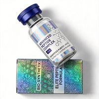 Étiquettes personnalisées en papier synthétique pour peptides et boîtes assorties, résistantes à l'eau et à l'huile, pour flacons injectables – Vente en gros pour fabricants