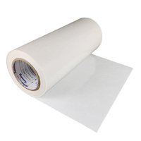 Film adhésif thermofusible en polyester Ds001ts 50cm 100cm pour PVC et tissus textiles