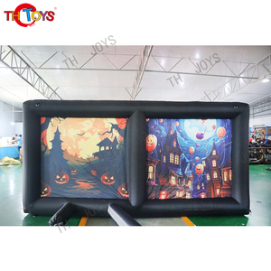 9mX3m pour les enfants jouant à cache-cache horreur événements de fête commerciaux gonflables 2024 nouveau design maison hantée <span class=keywords><strong>labyrinthe</strong></span> d'halloween - Product Image 5