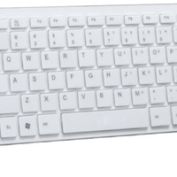 Nuevo Teclado Ergonómico Estándar para Oficina, Mini Laptop K1000, 78 Teclas, Plástico, USB, Cableado, Plug and Play, Diseño Personalizado