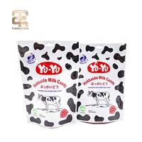 Sacs à soufflets latéraux personnalisés imprimés avec logo pour l'emballage de bonbons, snacks, chocolats et noix - Recyclables pour lait et chewing-gum
