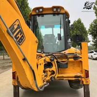 Chargeuse-pelleteuse JCB4CX, Machinerie d'occasion JCB, Machinerie de construction à vendre, Rétrocaveuse d'occasion