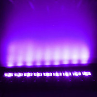 Lumière murale noire à LED d'usine OEM, 27W, 110V, 230V, interrupteur à prise, éclairage de scène UV, fête, club, disco, peinture corporelle, lumière noire à LED
