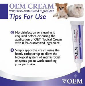 <span class=keywords><strong>Crème</strong></span> topique avec ingrédients personnalisés pour le soin de la peau, des oreilles et des yeux des chiens et des chats, soulagement des démangeaisons - Product Image 6