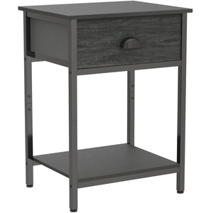 Juego <span class=keywords><strong>de</strong></span> 2 Mesitas <span class=keywords><strong>de</strong></span> <span class=keywords><strong>Noche</strong></span>, Mesa Auxiliar con Cajón y Estante <span class=keywords><strong>de</strong></span> Almacenamiento, <span class=keywords><strong>Mesita</strong></span> <span class=keywords><strong>de</strong></span> <span class=keywords><strong>Noche</strong></span> Pequeña con Organizador, Mesa <span class=keywords><strong>de</strong></span> <span class=keywords><strong>Noche</strong></span> Alta para Dormitorio - Product Image 1